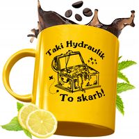 Złoty Kubek Premium Dla Hydraulika Prezent Z Nadrukiem Ze Zdjęciem