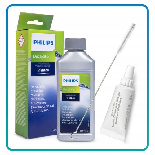 Odkamieniacz do ekspresu Philips Latte Go + smar + szczoteczka czyszcząca na Arena.pl