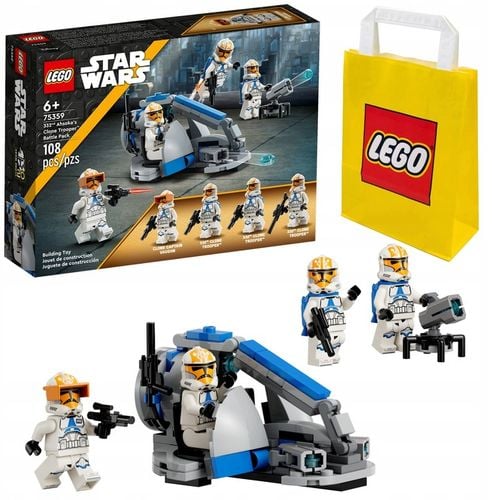 KLOCKI LEGO STAR WARS 75359 ZESTAW Z 332 AHSOKI 4 FIGURKI NA PREZENT +TORBA na Arena.pl