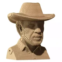 Puzzle 3D kartonowe - Chuck Norris