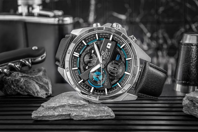 zegarek męski casio edifice efr-556l-1avuef + box zdjęcie 5
