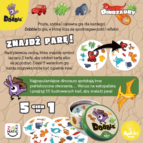 ND01_254296 Rebel gra Dobble Dinozaury na Arena.pl