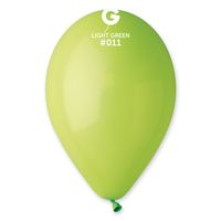 balony 26 cm. pastelowe 100 szt - pistacjowe - 11