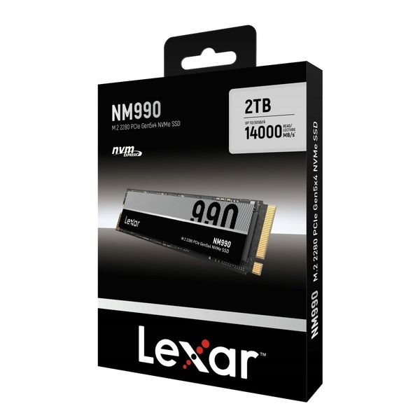 Dysk SSD Lexar NM990 2TB M.2 PCIe zdjęcie 8