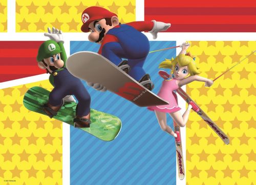 Puzzle 4x100 elementów Super Mario na Arena.pl