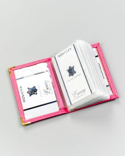 etui na karty skórzane 302-bl-pink na Arena.pl
