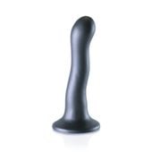 Ultra Soft Silicone Curvy G-Spot Dildo - 7'' / 17 Cm