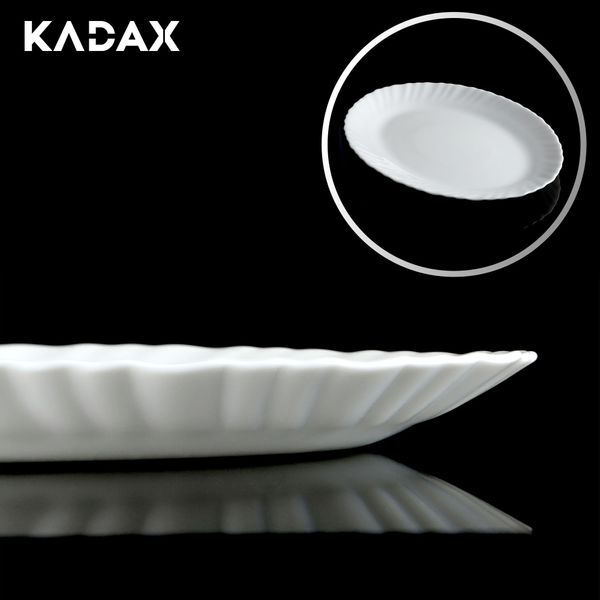 PÓŁMISEK TALERZ DO MIĘS WĘDLIN SZKŁO HARTOWANE zdjęcie 6