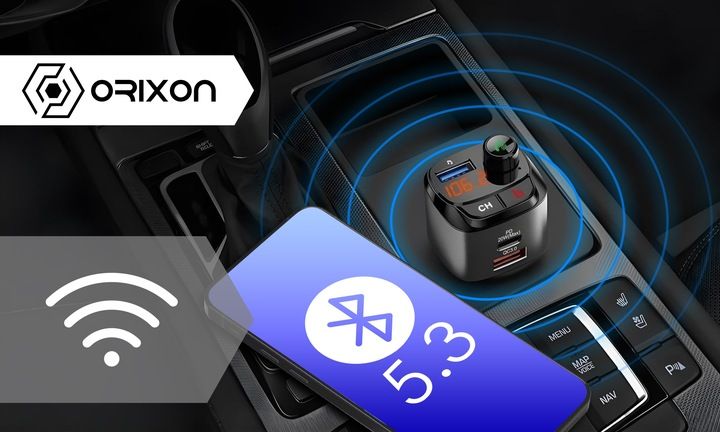 TRANSMITER SAMOCHODOWY BLUETOOTH FM 2X USB TRANSMITER WIELOFUNKCYJNY zdjęcie 2