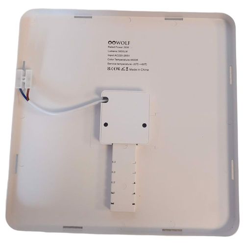 Lampa sufitowa LED OWOLF 36W 4500K 3600lm Biała na Arena.pl