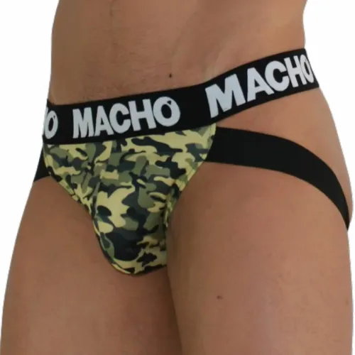 macho mx28mv jockstrap military green s - anatomiczny, oddychający na Arena.pl