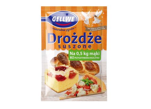 Gellwe Drożdze suszone 7 g na Arena.pl