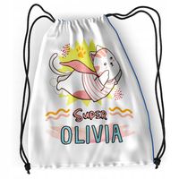 Plecak Sportowy Szkolny Dla Olivii Córki Dziecka Z Nadrukiem Ze Zdjęciem