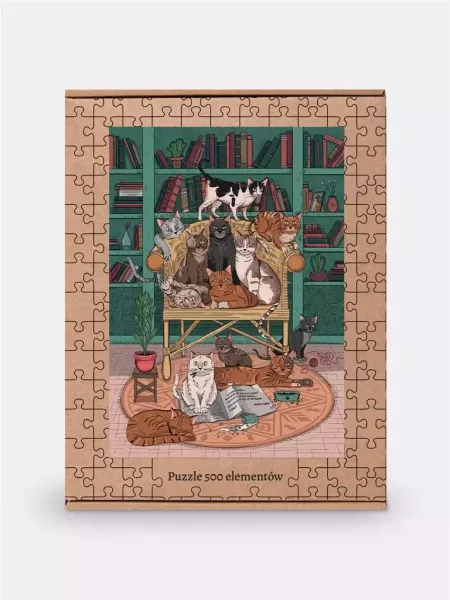 Puzzle 500 Koty zdjęcie 1
