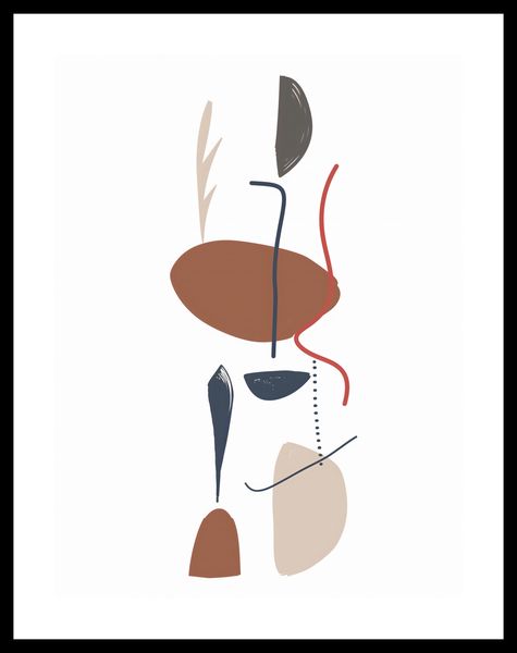 Plakat 30x40cm Równowaga Niuansy zdjęcie 3