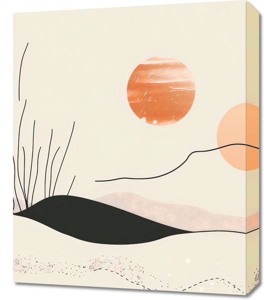 Obraz 50x60cm Miękkie Wzgórze zdjęcie 1