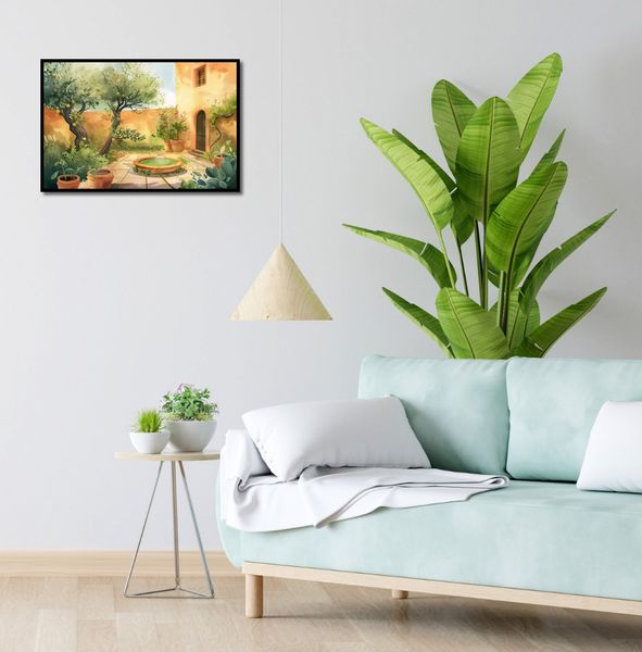Plakat 60x40cm Słoneczny Dzień zdjęcie 4