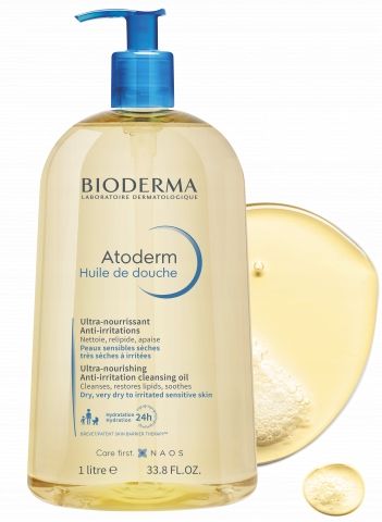Olejek Nawilżający Do Kąpieli Pod Prysznic BIODERMA ATODERM HUILE Zestaw na Arena.pl