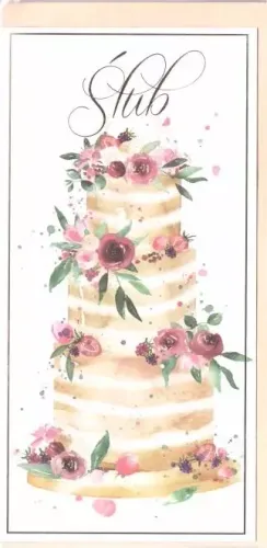 Karnet B6 Ślub - Tort Dl na Arena.pl