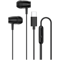 canyon słuchawki dokanałowe sep-5 przewód usb-c czarne