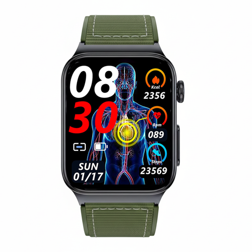 Smartwatch Cardio One Zielony Watchmark na Arena.pl
