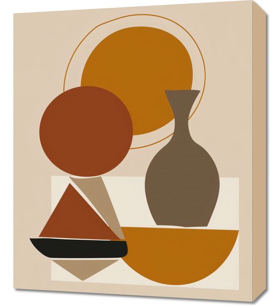 Obraz 50x60cm Geometryczna Utrata zdjęcie 1