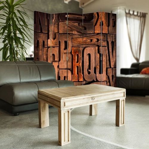 Parawan ozdobny, Litery 180x150 na Arena.pl