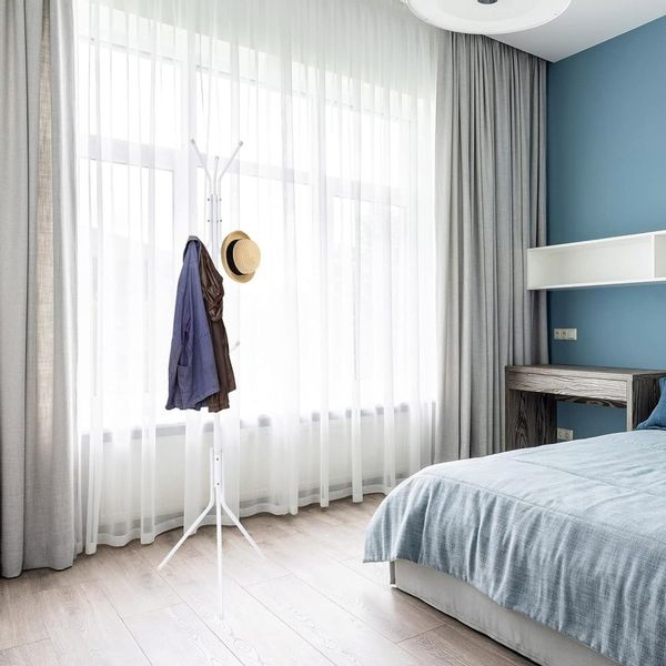 Wieszak stojący Pablo biały zdjęcie 3