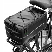 TORBA ROWEROWA NA BAGAŻNIK SAKWA PODRÓŻNA + POKROWIEC WODOODPORNA VAYOX