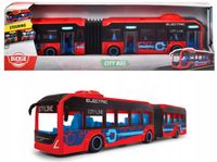 Autobus Dickie Toys wielokolorowy Volvo 7900 E z otwieranymi drzwiami