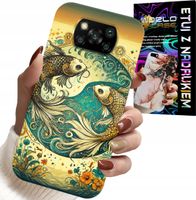 ETUI DO XIAOMI POCO X3 - ZNAK ZODIAKU, RYBA ASTRONOMIA + FOLIA