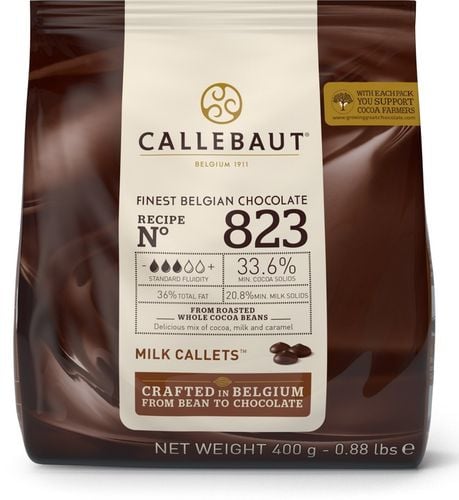 Czekolada Callebaut MLECZNA do pralin, picia 400g na Arena.pl