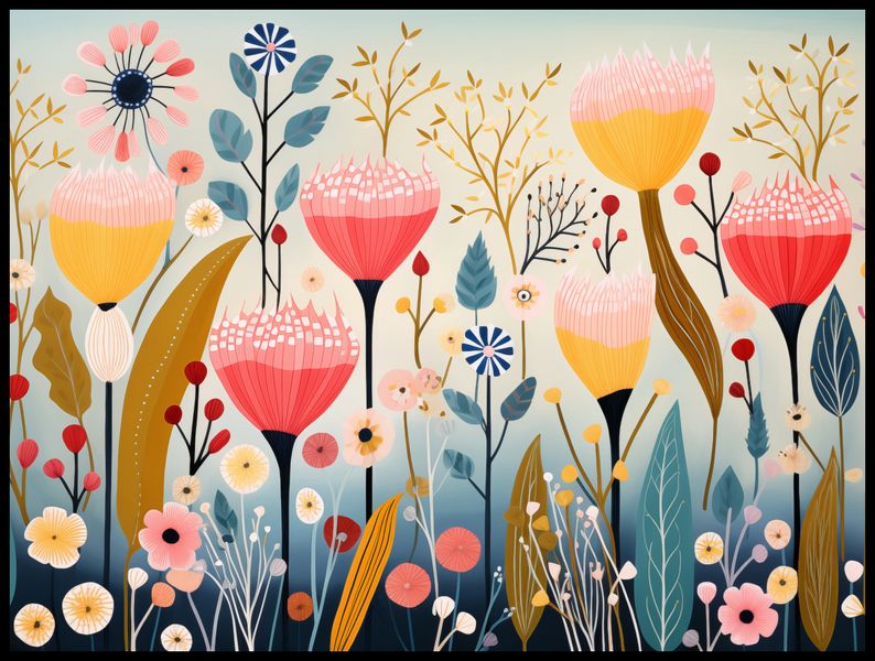 Plakat 100x75cm Ogród Marzeń zdjęcie 2