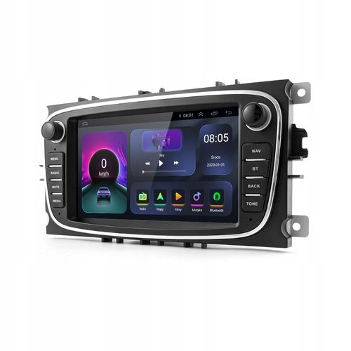 Radio 4GB RAM Ford 7" LCD Nawigacja GPS Android Auto WiFi GSM 4G Kamera na Arena.pl