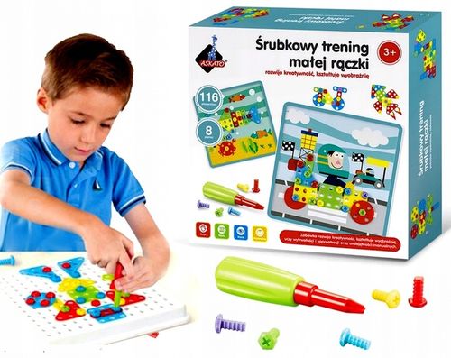 Śrubkowy trening małej rączki Askato na Arena.pl