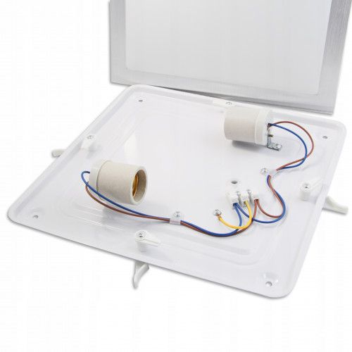 PANEL LED OPRAWA KASETON 2x E27 LAMPA NATYNKOWA na Arena.pl