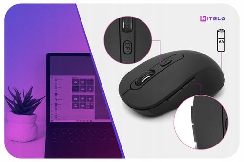 MYSZ BEZPRZEWODOWA MYSZKA BLUETOOTH BT DO TELEWIZORA TV TABLETU ANDROID iOS na Arena.pl