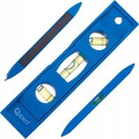Poziomica mini 15cm z magnesem 3 libelle GEKO G03390