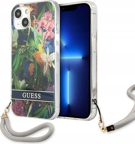 Etui do iPhone 13 Guess Flower Strap Case Cover na Arena.pl