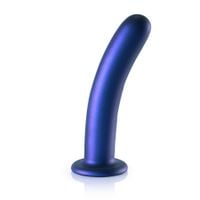 smooth silicone g spot dildo   7 / 17 cm