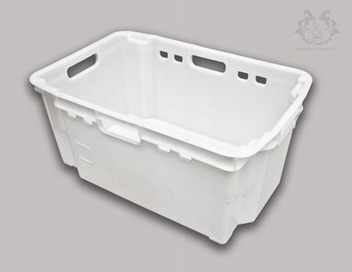 Pojemnik na mięso i wędliny typ C 600x400x280 mm biały na Arena.pl