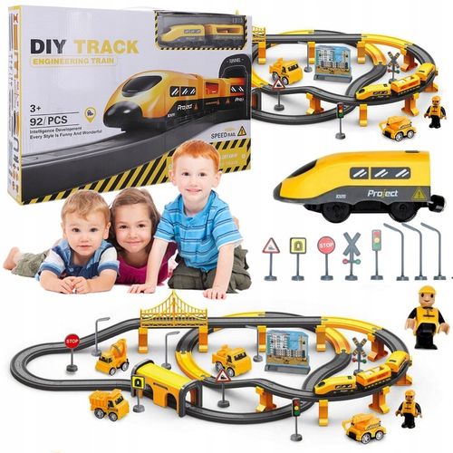 KOLEJKA ELEKTRYCZNA TUNEL MOST LOKOMOTYWA TORY 368 na Arena.pl