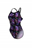 Strój kąpielowy damski jednoczęściowy sportowy na basen Arena Rose R. D36