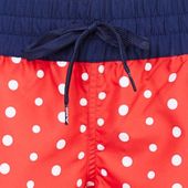 ARENA SZORTY SPODENKI DOTS SHORT RED-NAVY TRENING SIŁOWNIA  ROZMIAR XS