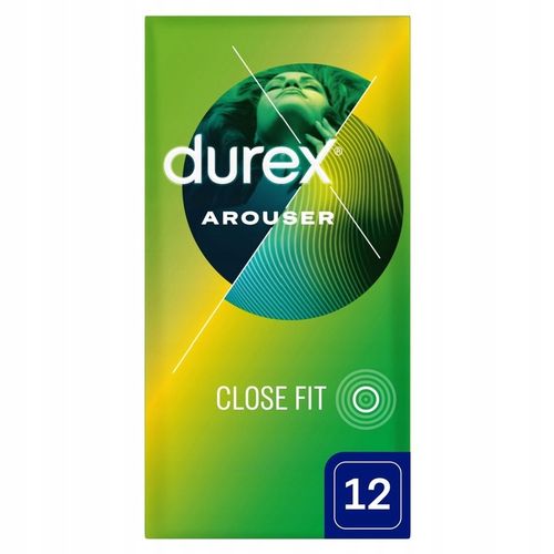 Prezerwatywy Durex Arouser prążkowane stymulujące dopasowane 12 szt. na Arena.pl