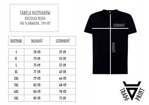 KOSZULKA MĘSKA NA PREZENT 100% ORYGINALNY 30 40 50 60 70 DLA NIEGO na Arena.pl