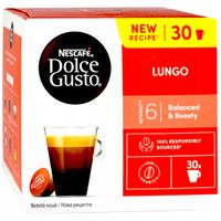 Kawa kapsułki NESCAFE DOLCE GUSTO LUNGO 30szt + GRATIS videobook