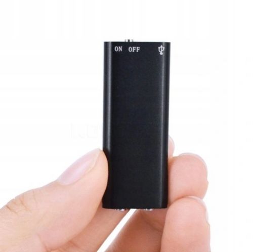 DYKTAFON SZPIEGOWSKI MINI CYFROWY PODSŁUCH MAŁY PENDRIVE 16GB SŁUCHAWKI na Arena.pl