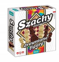 Gra SZACHY drewniane 00598