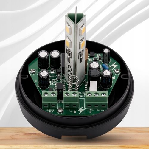 Uniwersalna Lampa sygnalizacyjna LED 12-230V do bramy KOGUT - Antena na Arena.pl
